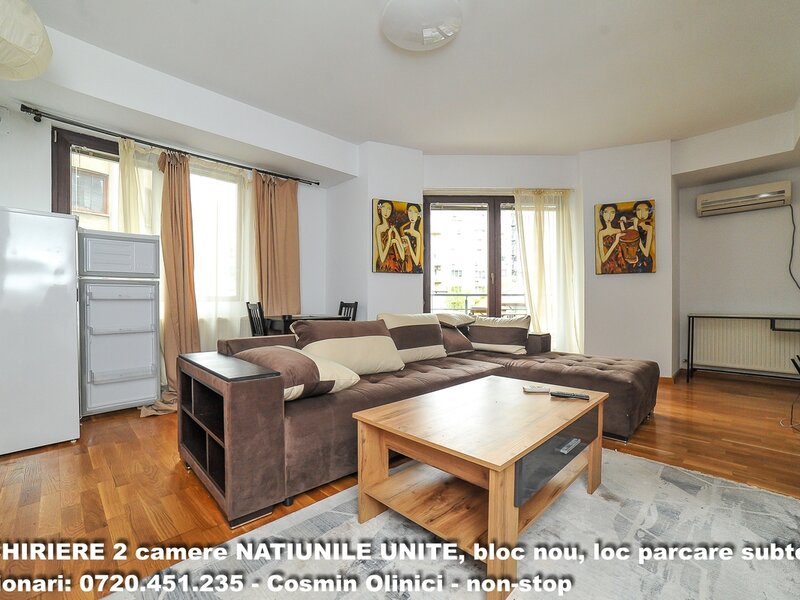 Inchiriere apartament 2 camere Natiunile Unite, Unirii, 2 camere decomandate