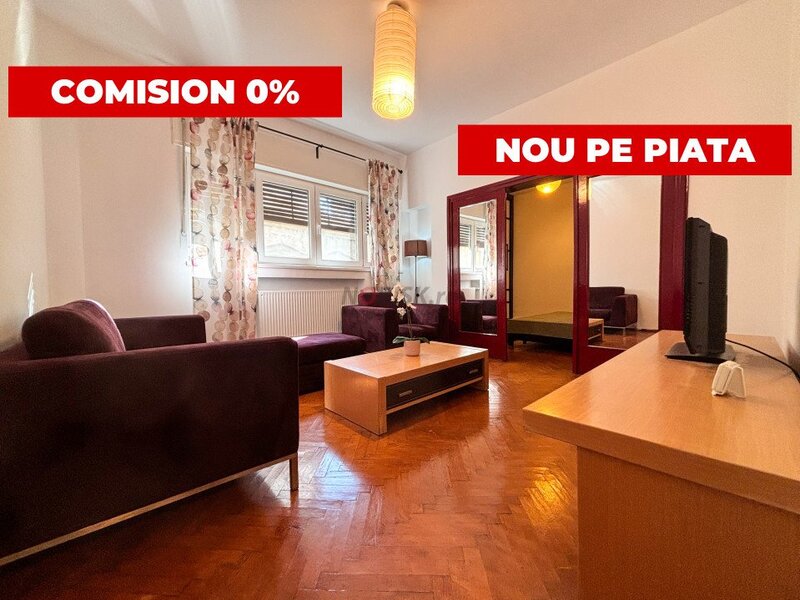 Apartament 2 camere Primaverii, apartament 2 camere mobilat utilat 48 mp 0%