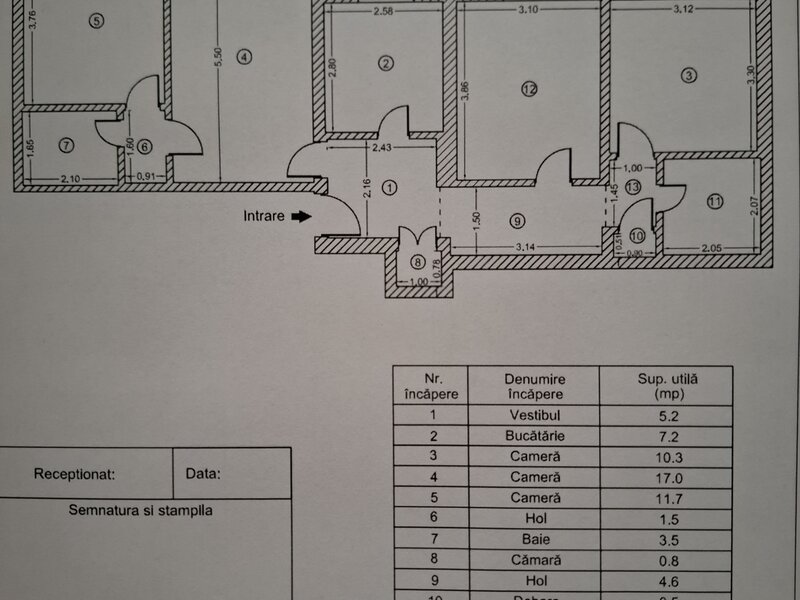 Apartament 4 camere Crangasi, Ceahlaul, cu balcon mare si beci