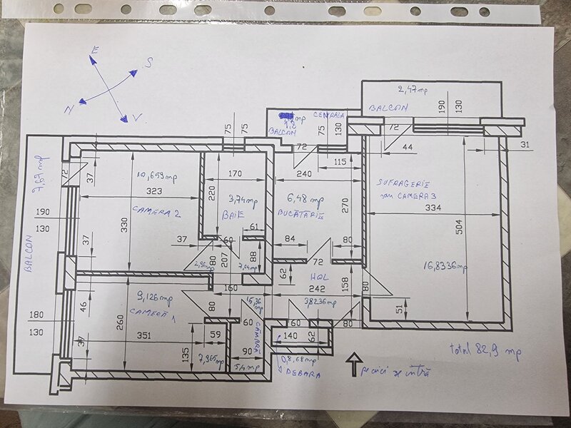 Apartament 3 camere Doamna Ghica, Colentina, apartament de 3 camere situat