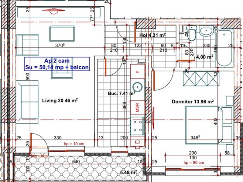 Apartament 2 camere Postalionului 2cam, zonaMallGr