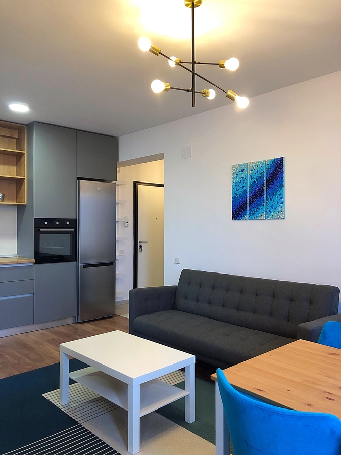 Inchiriere apartament 2 camere Brancoveanu, Luica 2 camere, mobila lux, bloc nou — fotografia 3