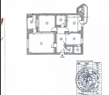 Apartament 3 camere Unirii, Mircea Voda, Pasaj Marasesti, ocazie — fotografia 1