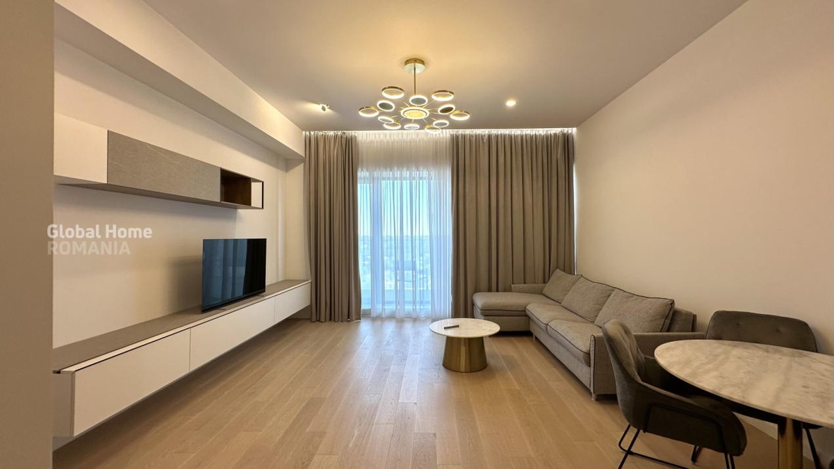 Inchiriere apartament 2 camere Barbu Vacarescu 2 camere ONE Verdi Park 69 mp Parcare — fotografia 1